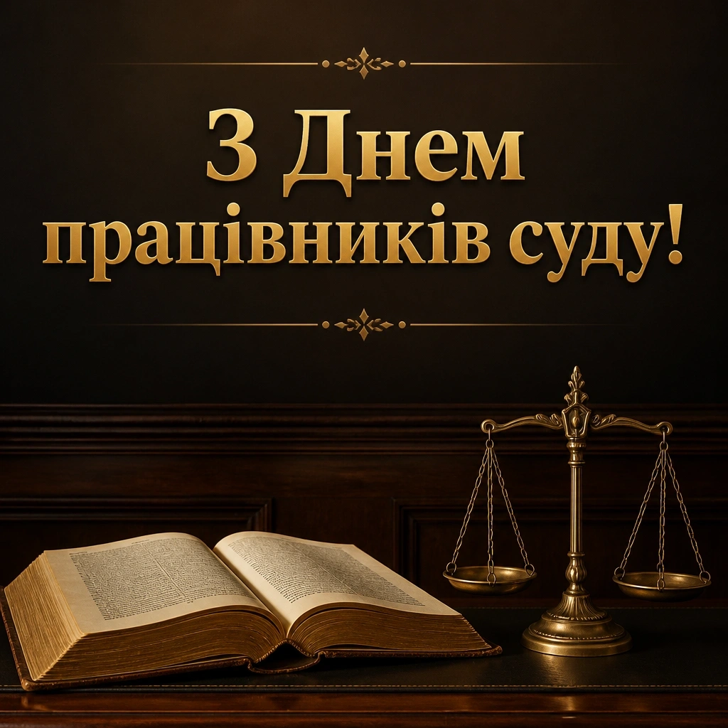 з днем суду привітання