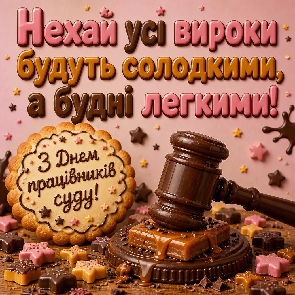 з днем суду привітання