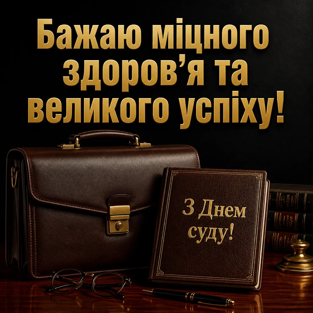з днем суду привітання