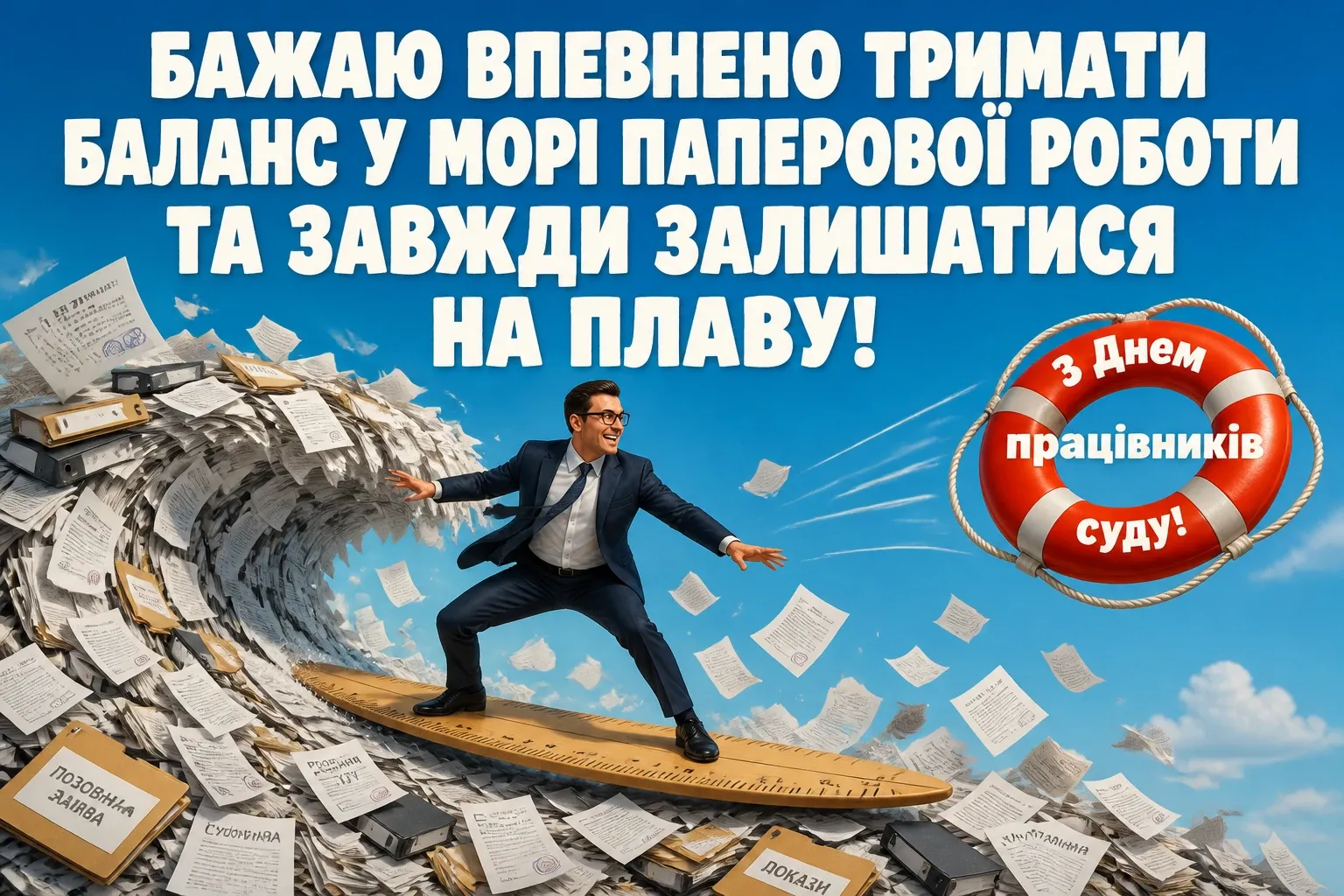 з днем суду привітання