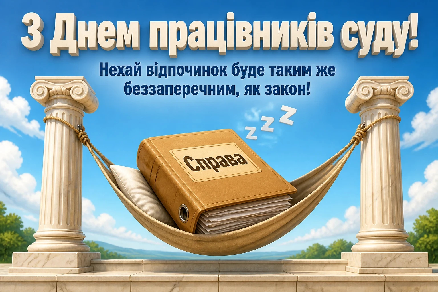 з днем суду привітання