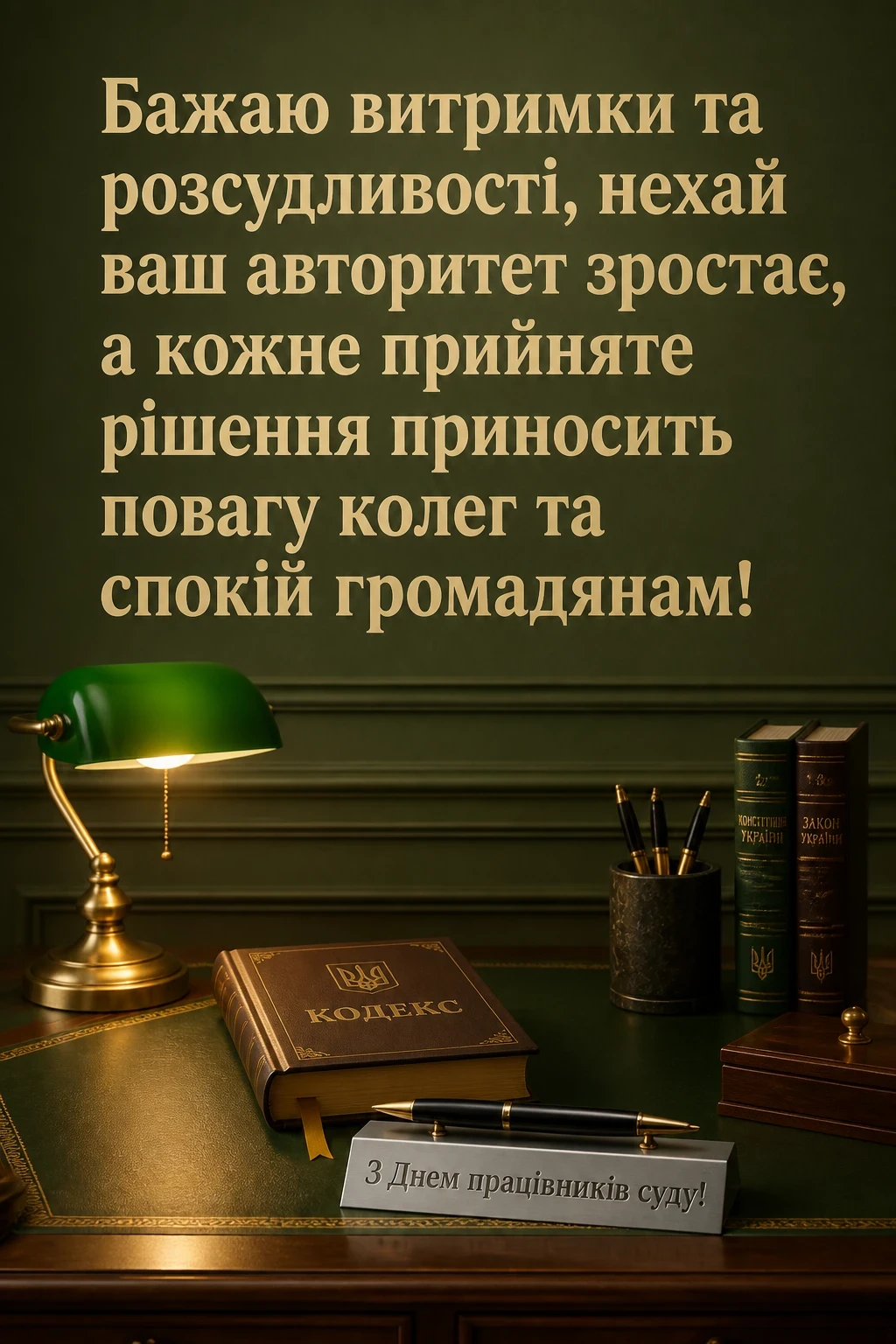 з днем суду привітання
