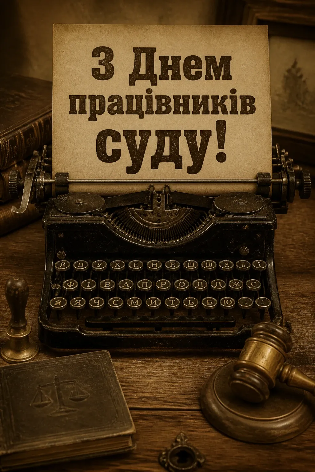 з днем суду привітання
