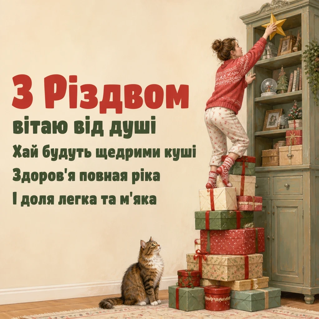 24 грудня свято привітання