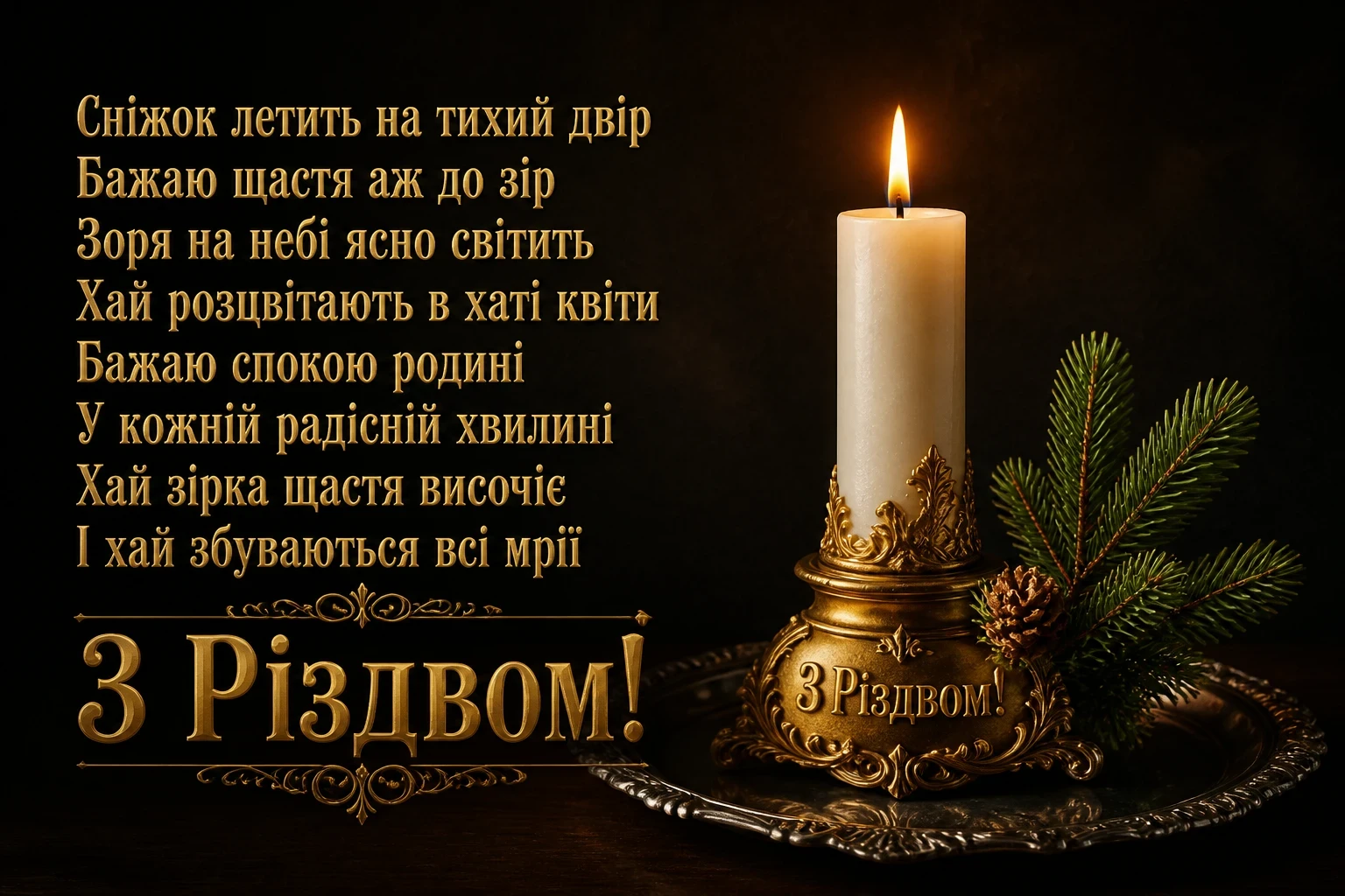 24 грудня свято привітання