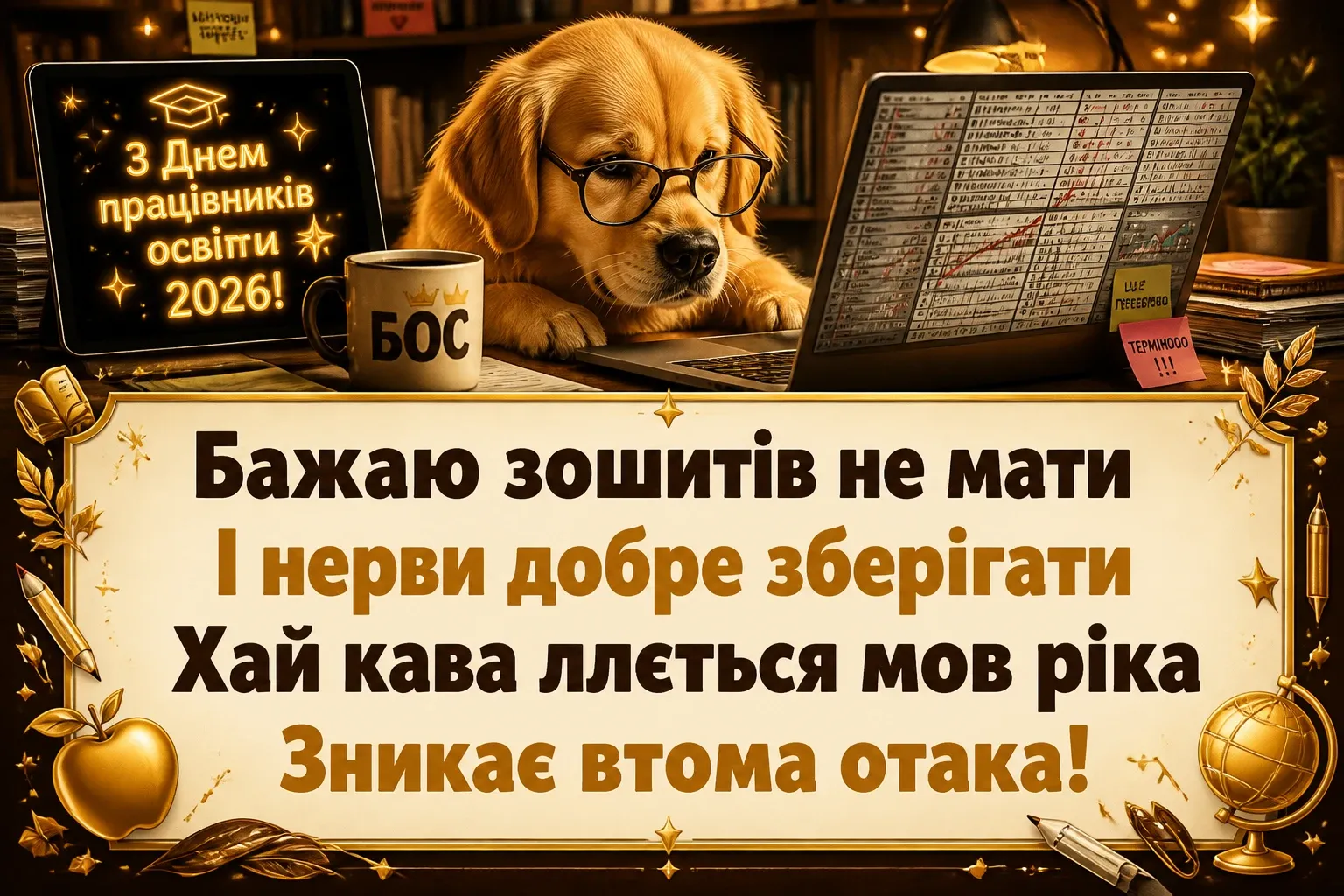 з днем працівників освіти 2026 привітання