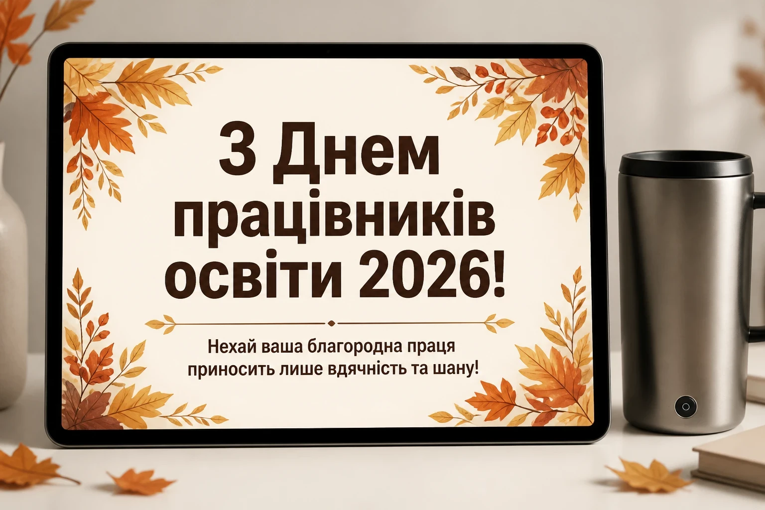 з днем працівників освіти 2026 привітання