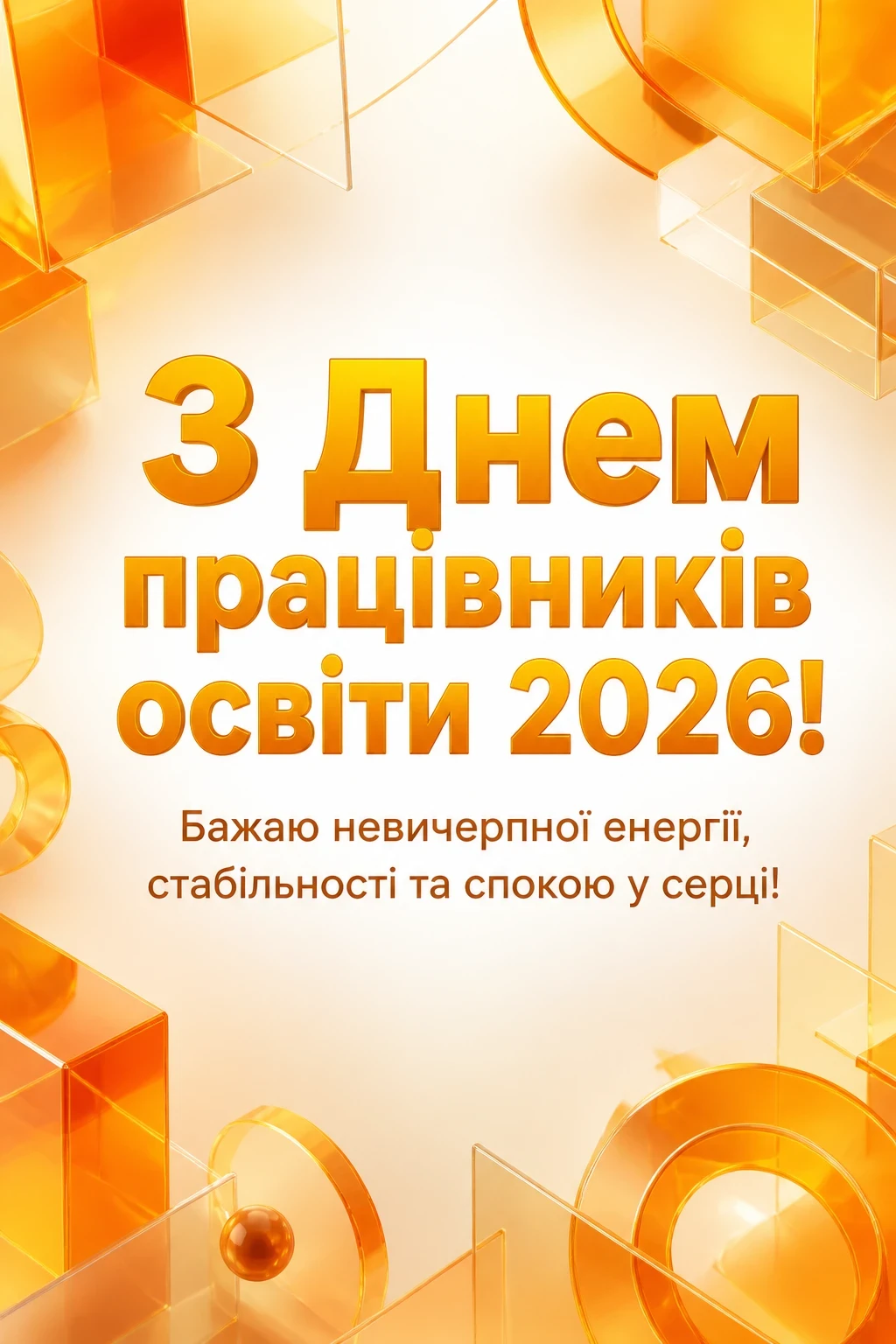 з днем працівників освіти 2026 привітання