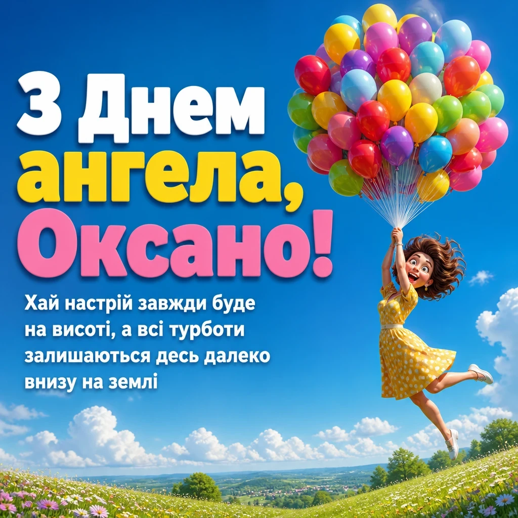 з днем ангела оксана