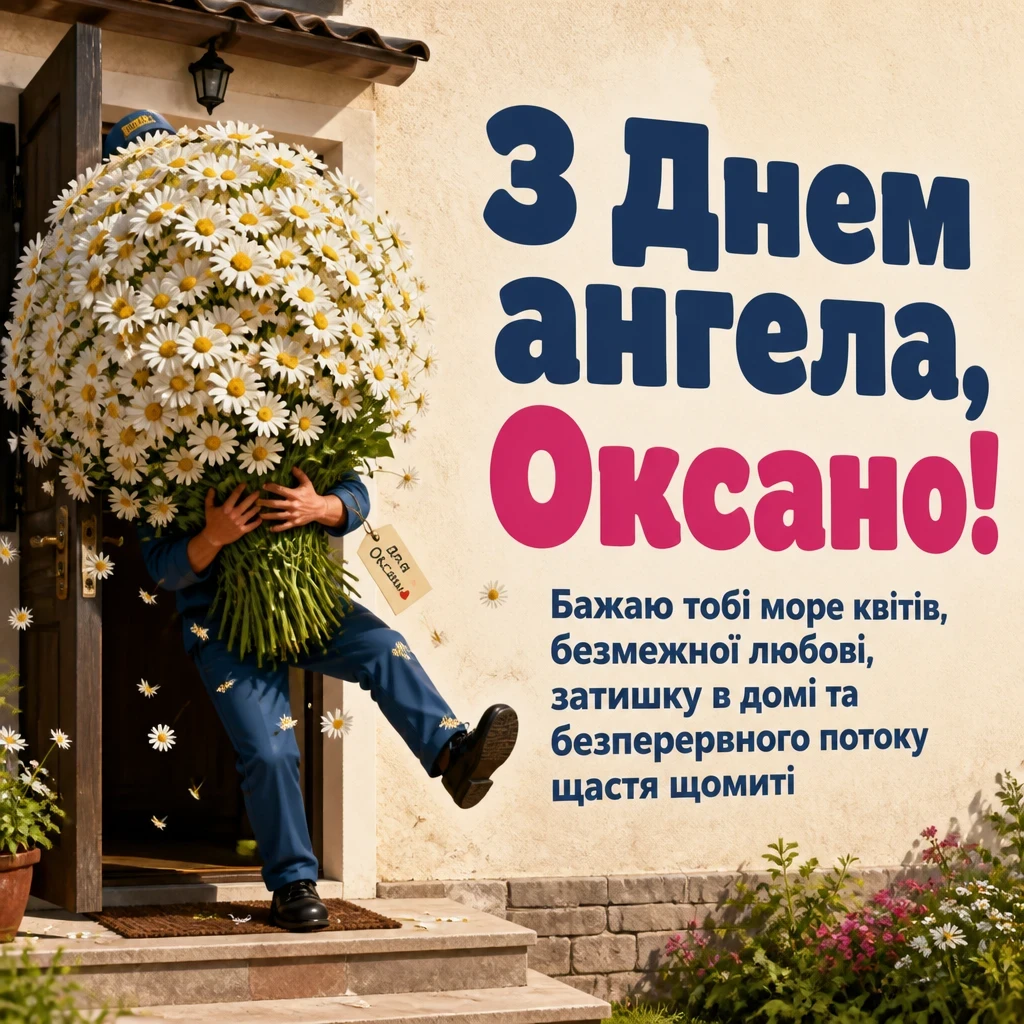 з днем ангела оксана