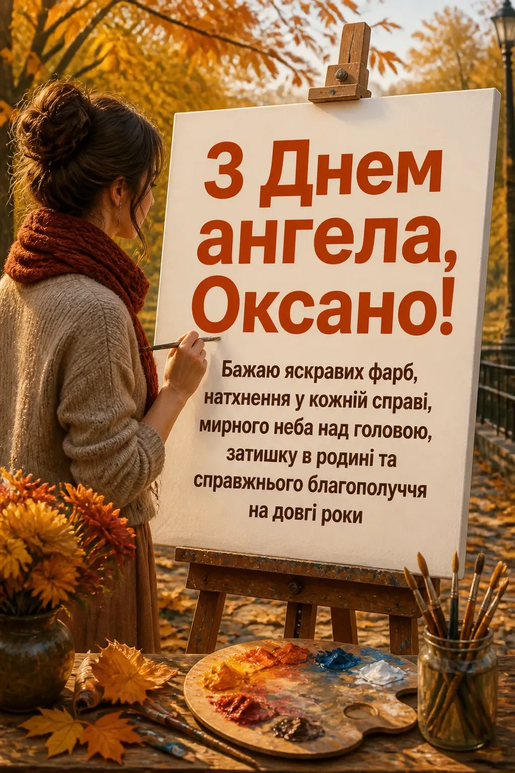 з днем ангела оксана