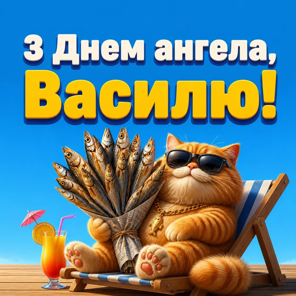 з днем ангела василя