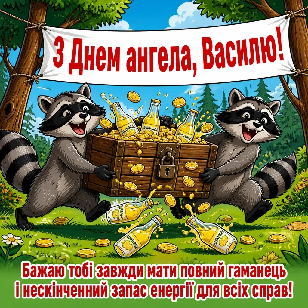 з днем ангела василя