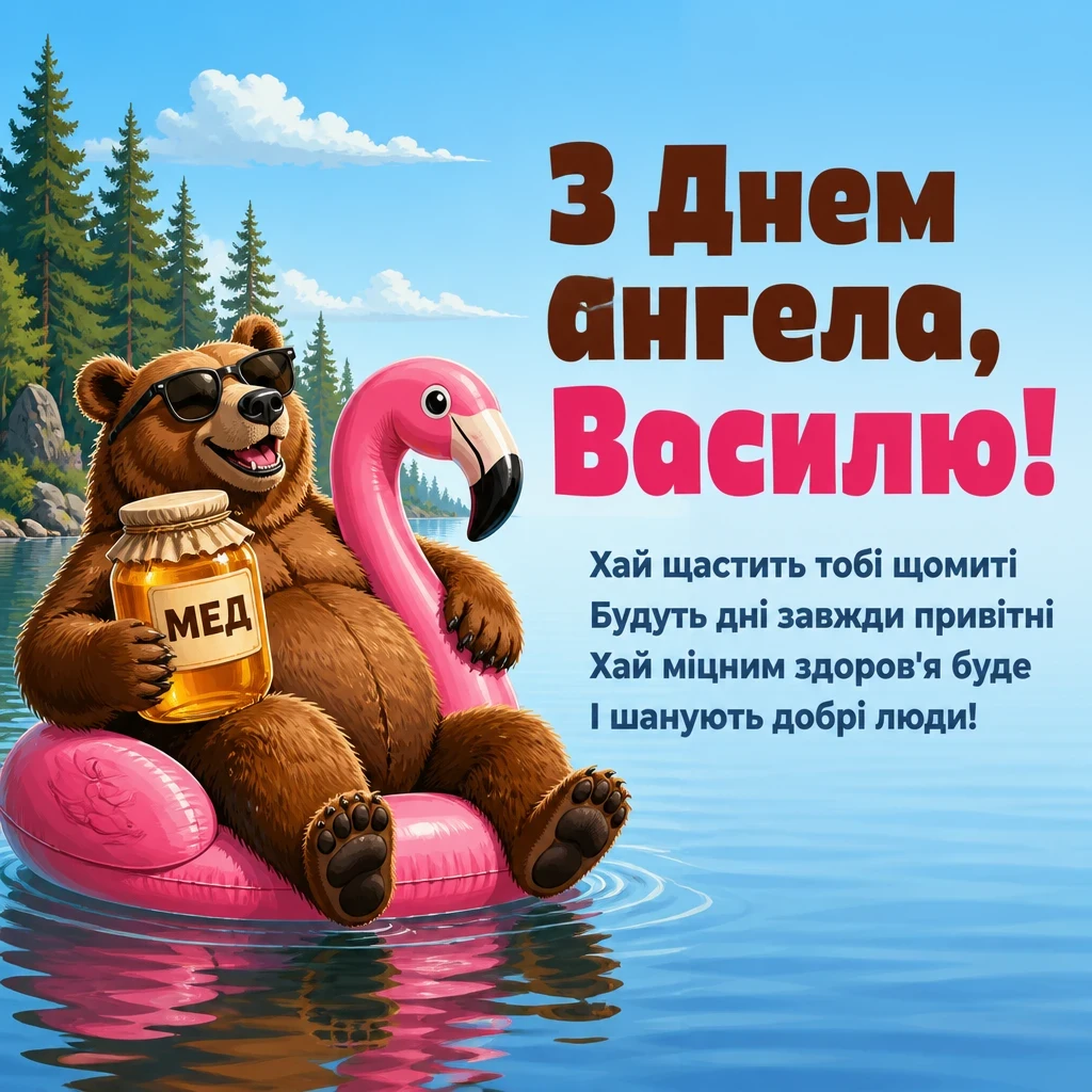 з днем ангела василя