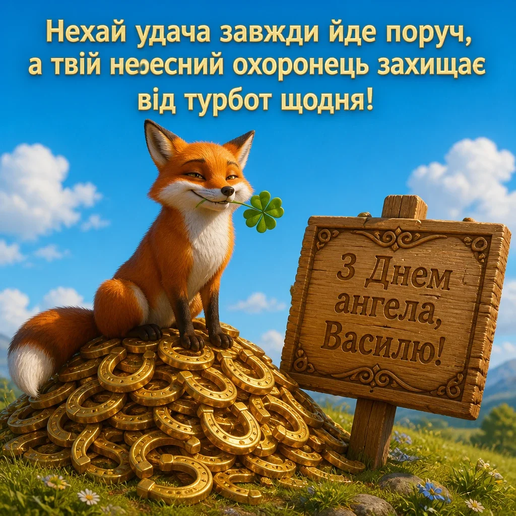 з днем ангела василя