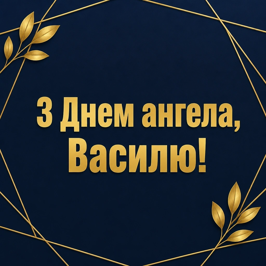 з днем ангела василя
