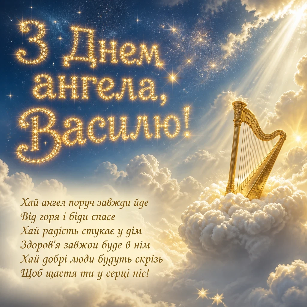 з днем ангела василя