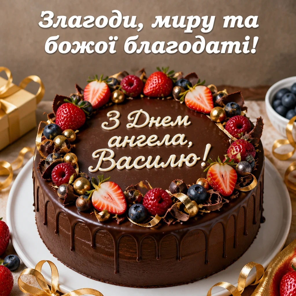 з днем ангела василя