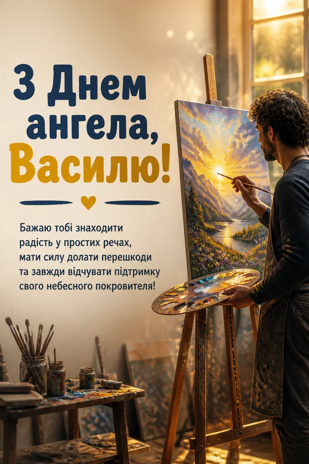 з днем ангела василя