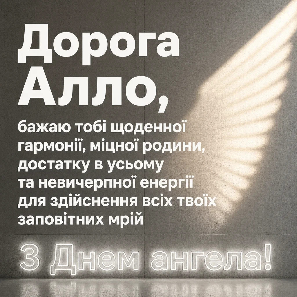 з днем ангела алла з днем ангела алла