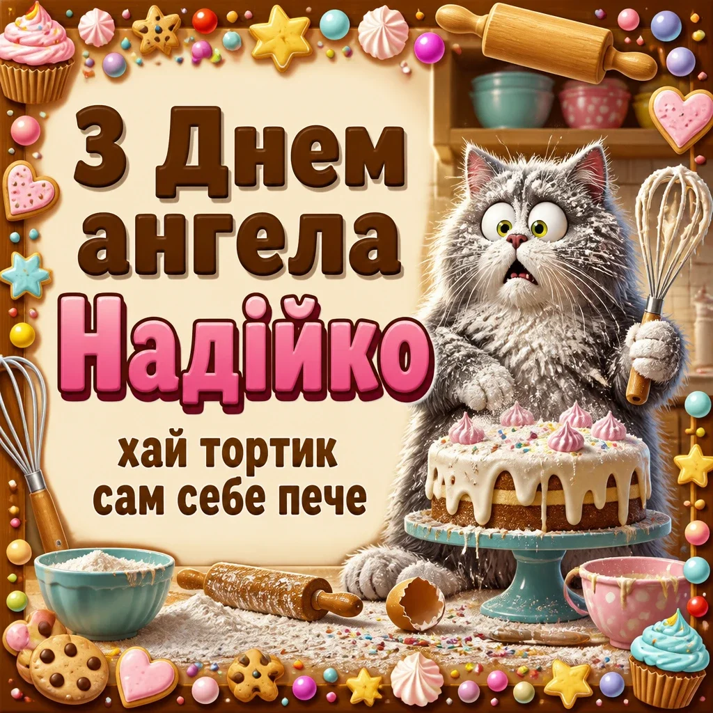 з днем ангела надії