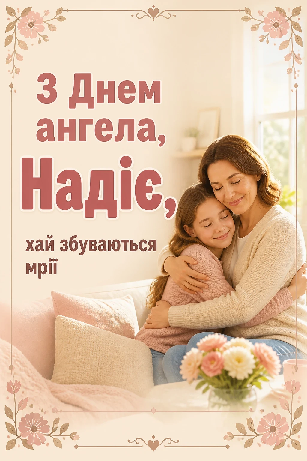 з днем ангела надії