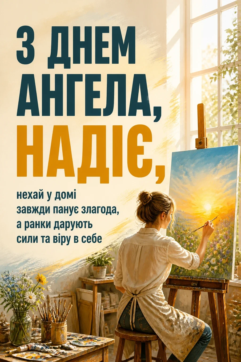 з днем ангела надії