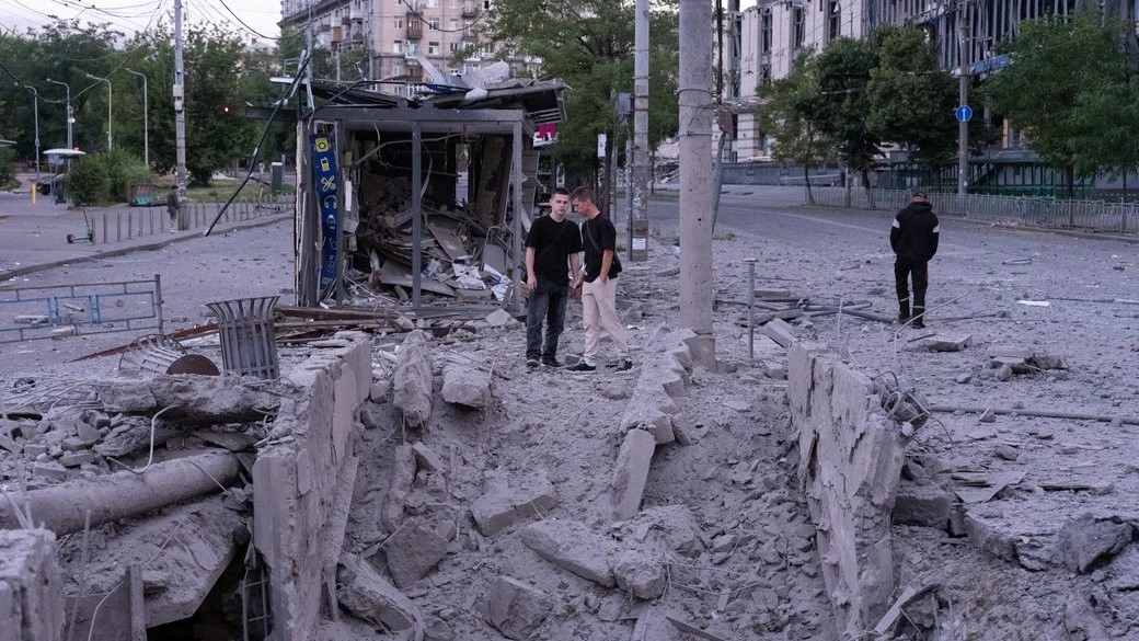 Російська атака понівечила посольство Азербайджану в Києві Російська атака понівечила посольство Азербайджану в Києві